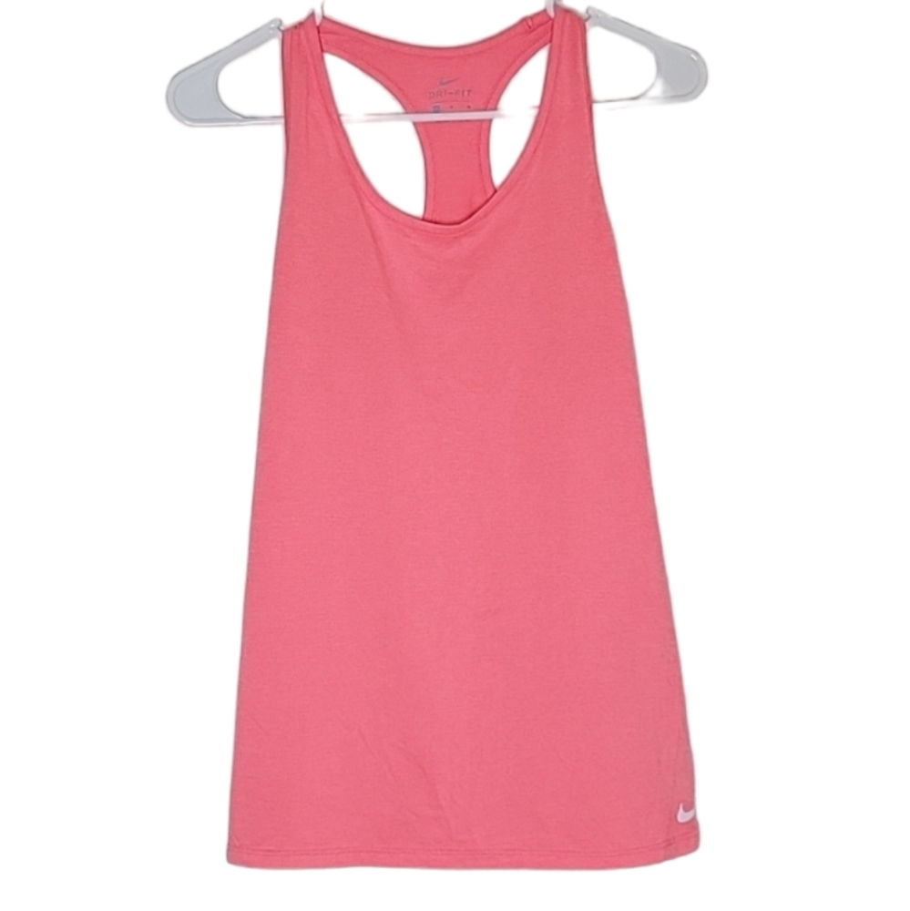 Nike Dri-Fit Heathered Coral Racerback Tanktop
